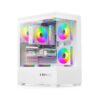 GABINETE GAMER FTX PCC-G9WH EATX/ATX/MATX/ITX BLANCO