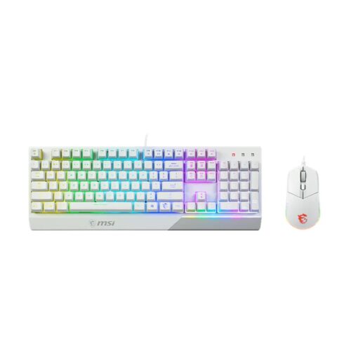 MSI VIGOR COMBO GK30 TECLADO/MOUSE/GAMER/ENG/BLANCO