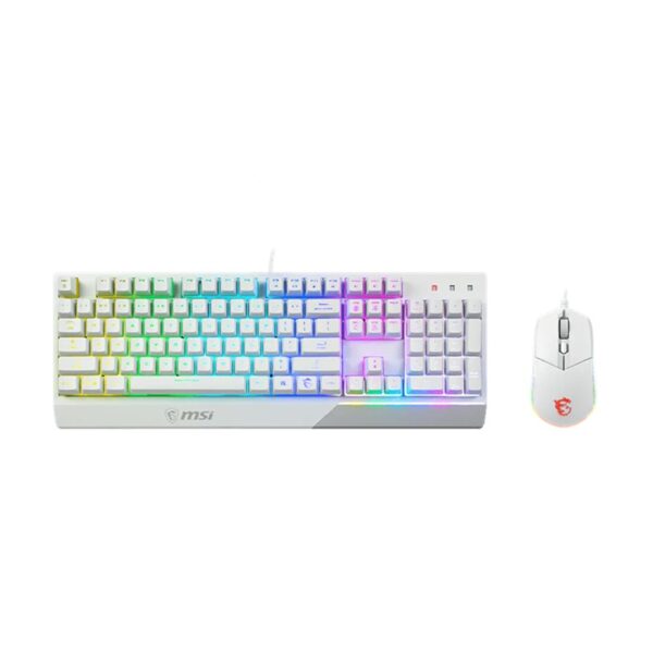 MSI VIGOR COMBO GK30 TECLADO/MOUSE/GAMER/ENG/BLANCO