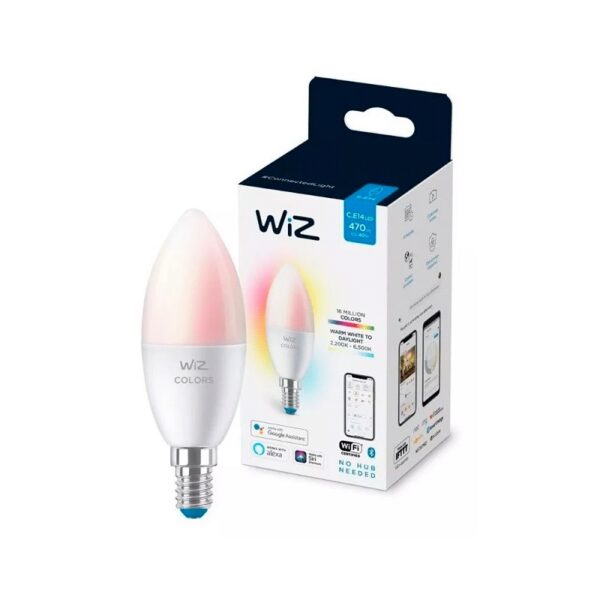 IOT WIZ FOCO COLOR 220V 40W C37 E14 (071117)
