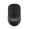MOUSE FTX MW73 2400DPI/4 BOT/WIR/NEGRO-GRIS
