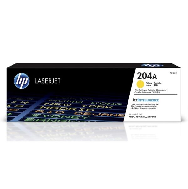 TONER HP CF512A (204A) M180NW AMARILLO
