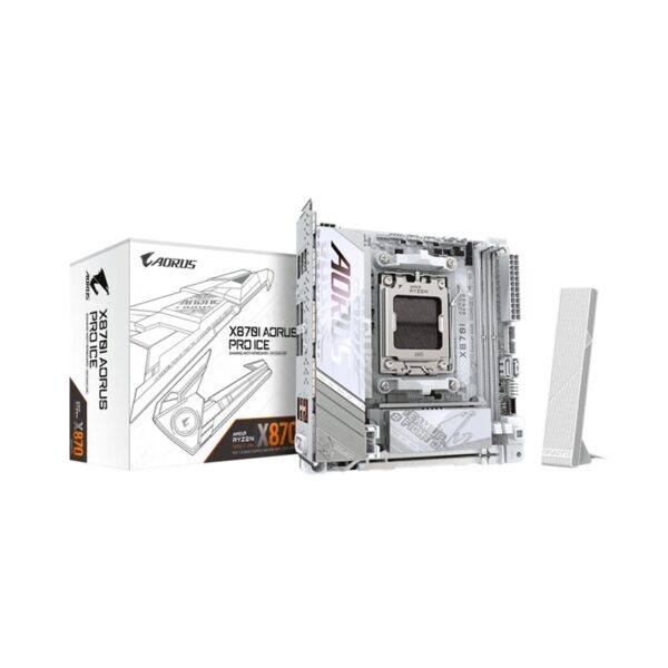 PLACA MADRE X870I AORUS PRO ICE DDR5 AM5/S/R/HDMI/2M2/WIFI/USB/MITX