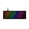 TECLADO USB GAMER HYPERX 4P5N4AA ABA ALLOY O. 60 MEC RED/ING/RGB NEG