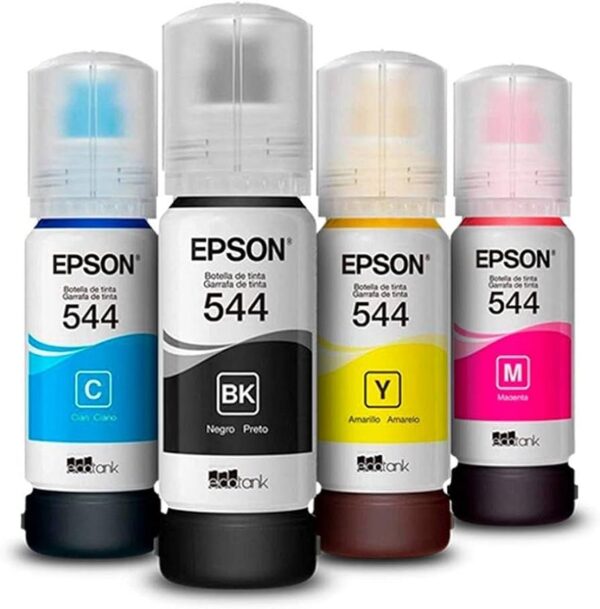 TINTA EPSON T544520-4P PACK NEG/CY/MAG/AMARILLO L3110