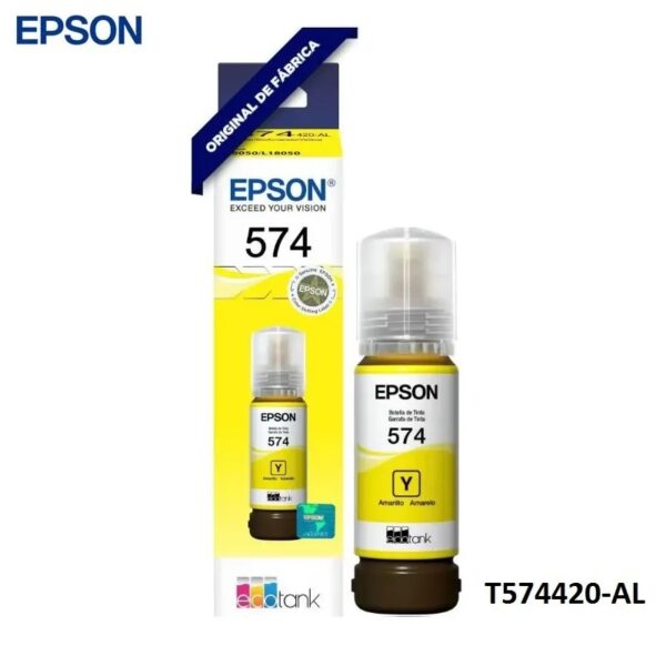 TINTA EPSON T574 420 AMARILLO L8050 T574420-AL 70ML