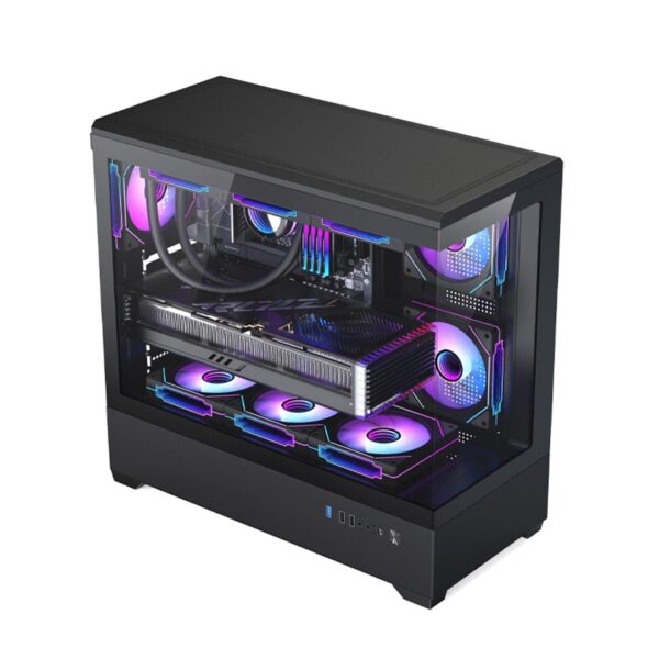 GABINETE GAMER FTX PCC-G11 EATX/ATX/MATX/ITX NEGRO