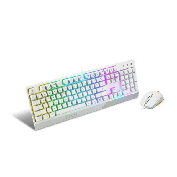 MSI VIGOR COMBO GK30 TECLADO/MOUSE/GAMER/ENG/BLANCO