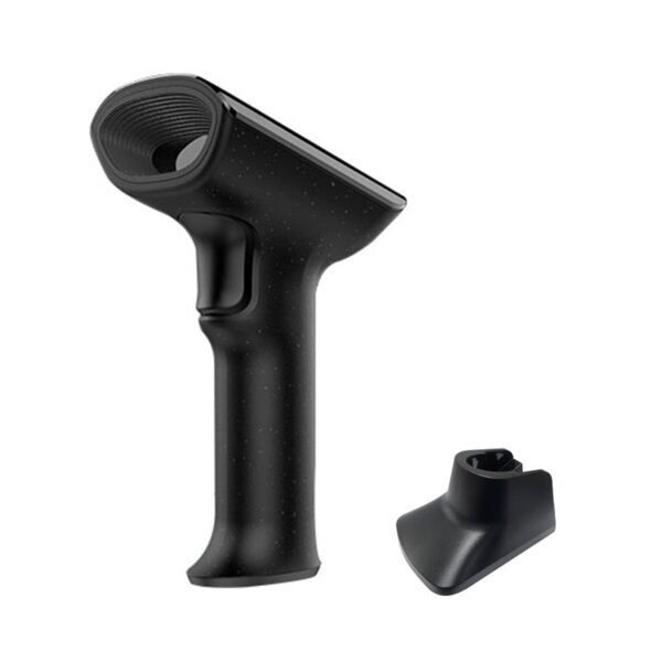 LECTOR DE CODIGOS DE BARRAS FTX LC023BH5 USB MAN/AUTO/NEGRO CON BASE