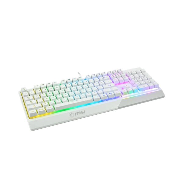 TECLADO GAMER MSI VIGOR GK40 ENG/BLANCO