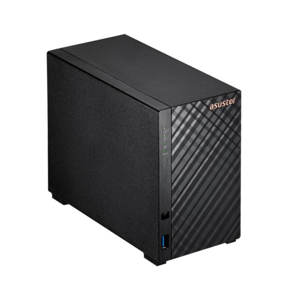 NAS ASUSTOR AS1202T QC 1.7/2BAY/1G/2.5GBLAN/3USB3.2