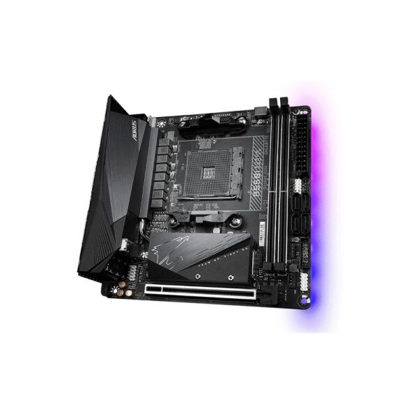 PLACA MADRE AORUS AM4 B550I PRO AX GIGABYTE S/R/2HDMI/DP/2M2/DDR4/WIFI/USB/MITX