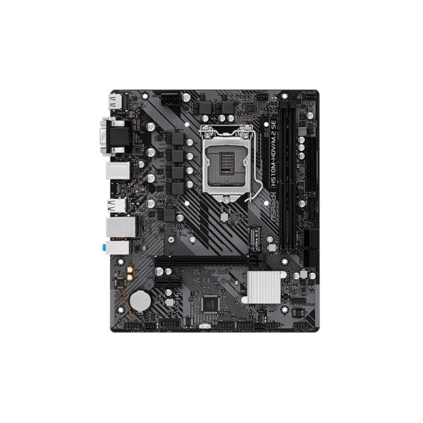 PLACA MADRE ASROCK 1200 H510M-HDV/M.2 SE V/S/R/HDMI/DVI/DDR4/USB3.2/MATX
