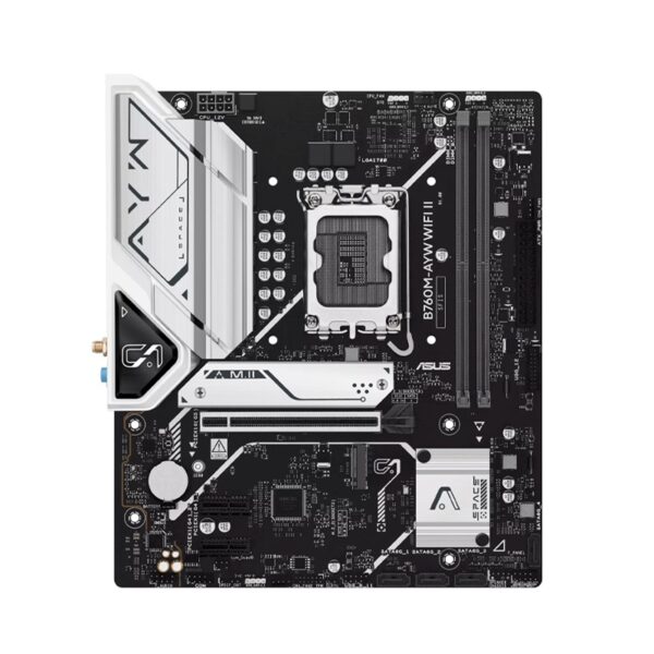 PLACA MADRE ASUS B760M-AYW WIFI D4 II LGA 1700/S/R/HDMI/2M2/USB3.2/MATX