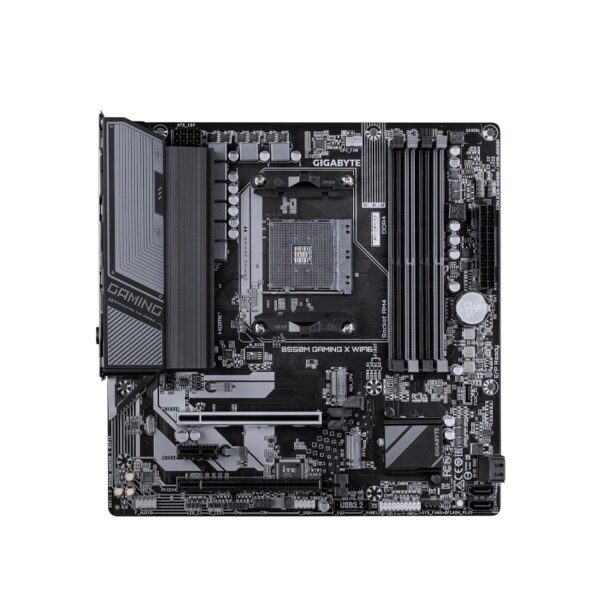 PLACA MADRE GIGABYTE B550M GAMING X WIFI6 AM4/S/R/HDMI/DP/2M2/DDR4/WIFI/USB/MAT