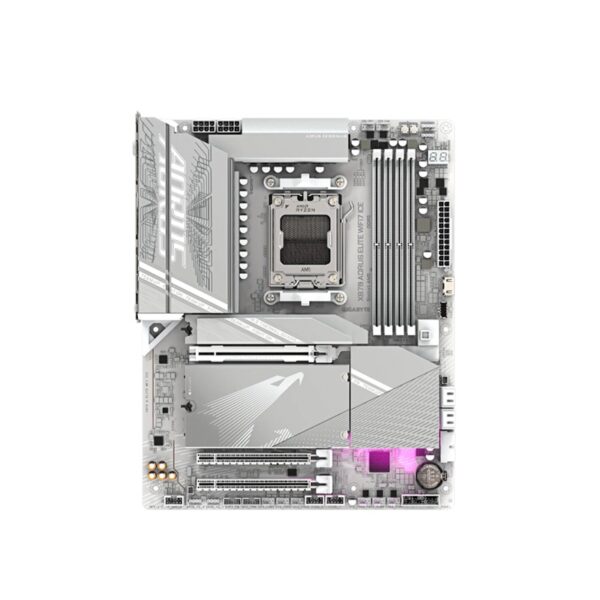 PLACA MADRE X870 AORUS ELITE WIFI7 ICE DDR5 AM5/S/R/HDMI/4M2/USB3.2/ATX