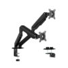 SOPORTE FTX PARA 2 MONITORES 17" A 32" C096E 9KG/ART/INC/GIR/ROT180/NEGRO
