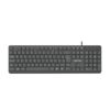 TECLADO FTX K87 NUM/POR/NEGRO/USB