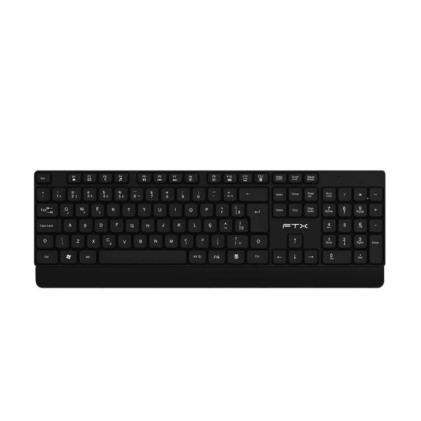TECLADO FTX KW93 NUM/POR/WIR/NEGRO