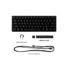 TECLADO USB GAMER HYPERX 4P5N4AA ABA ALLOY O. 60 MEC RED/ING/RGB NEG