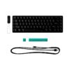 TECLADO USB GAMER HYPERX 56R64AA ABA ALLOY O. 65 MEC AQUA/ING/RGB