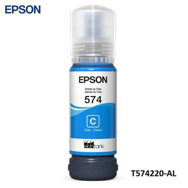 TINTA EPSON T574 220 CIANO L8050 T574220-AL 70ML