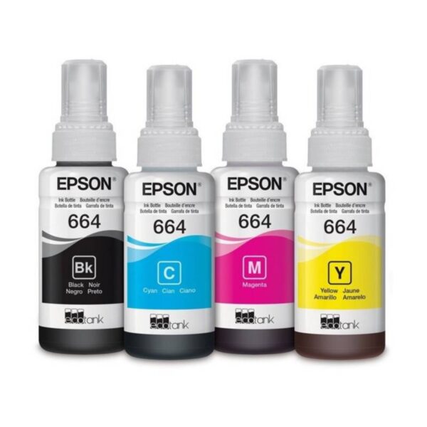 TINTA EPSON T664 220 CIANO L1XX/L2XX/L3XX/L5XX T664220-AL 70ML