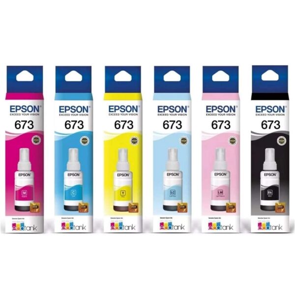 TINTA EPSON T673 520 LIGHT CIANO L8XX T673520-AL 70ML