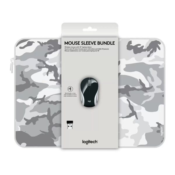 MOUSE LOGITECH 910-005735 M187 WIR NEGRO/GRIS/KIT