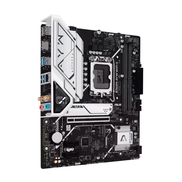 PLACA MADRE ASUS B760M-AYW WIFI D4 II LGA 1700/S/R/HDMI/2M2/USB3.2/MATX